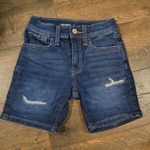 Old Navy Denim Blue Jean Casual Shorts 6 Slim